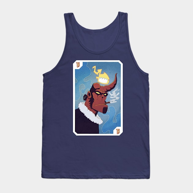 Hellboy in winter! Tank Top by Bruh.exe